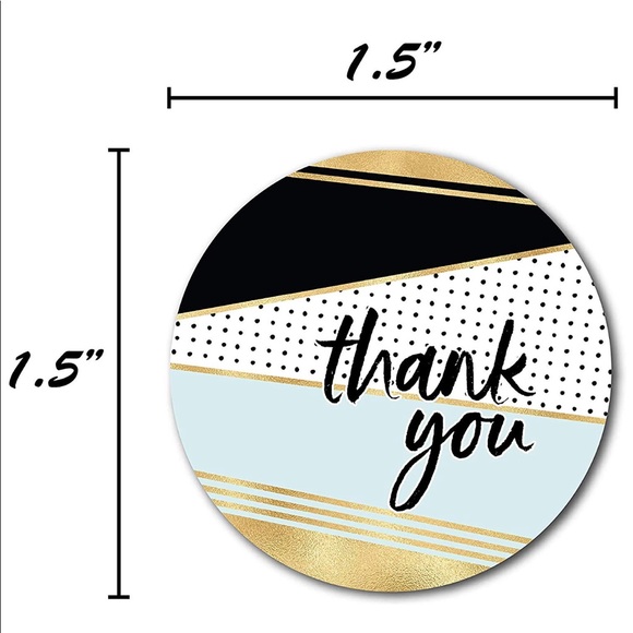 200 Thank-You Stickers - Picture 5 of 7